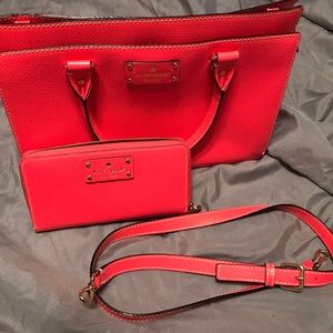 Kate Spade Purse and Matching Wallet